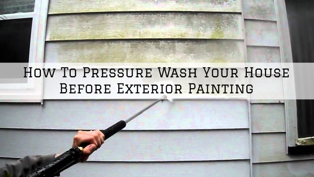 How To Pressure Wash Your House Before Exterior Painting In Ottawa, Ontario