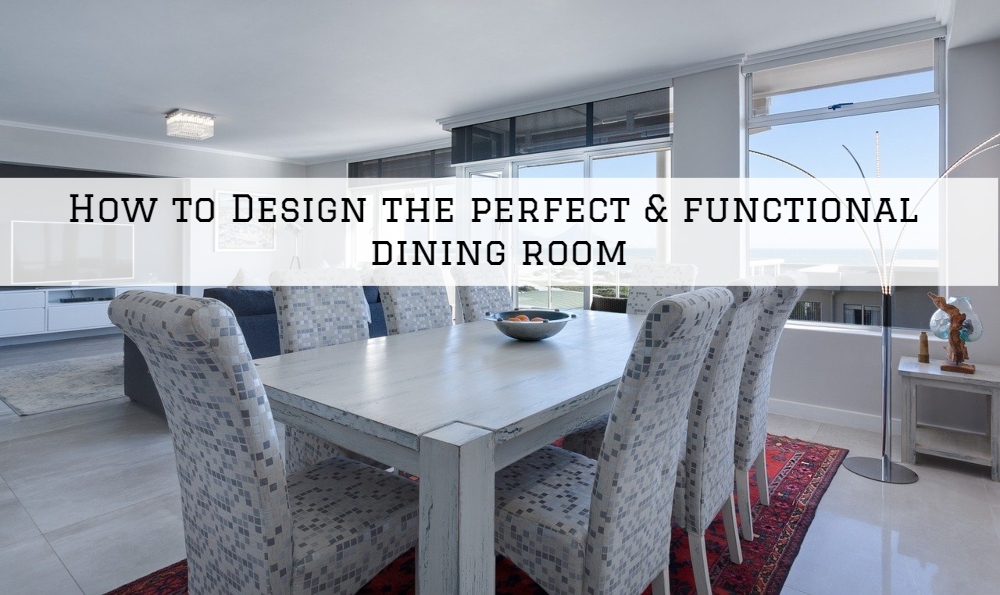 functional family dining room