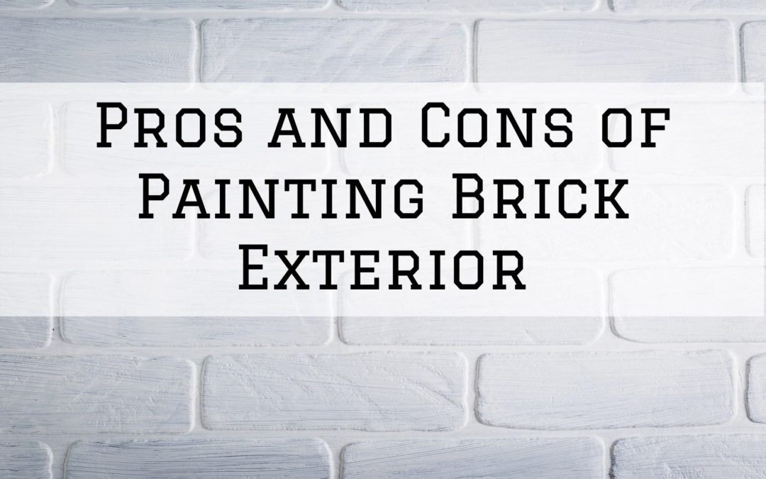 Pros and Cons of Painting Brick Exterior in Ottawa, Ontario