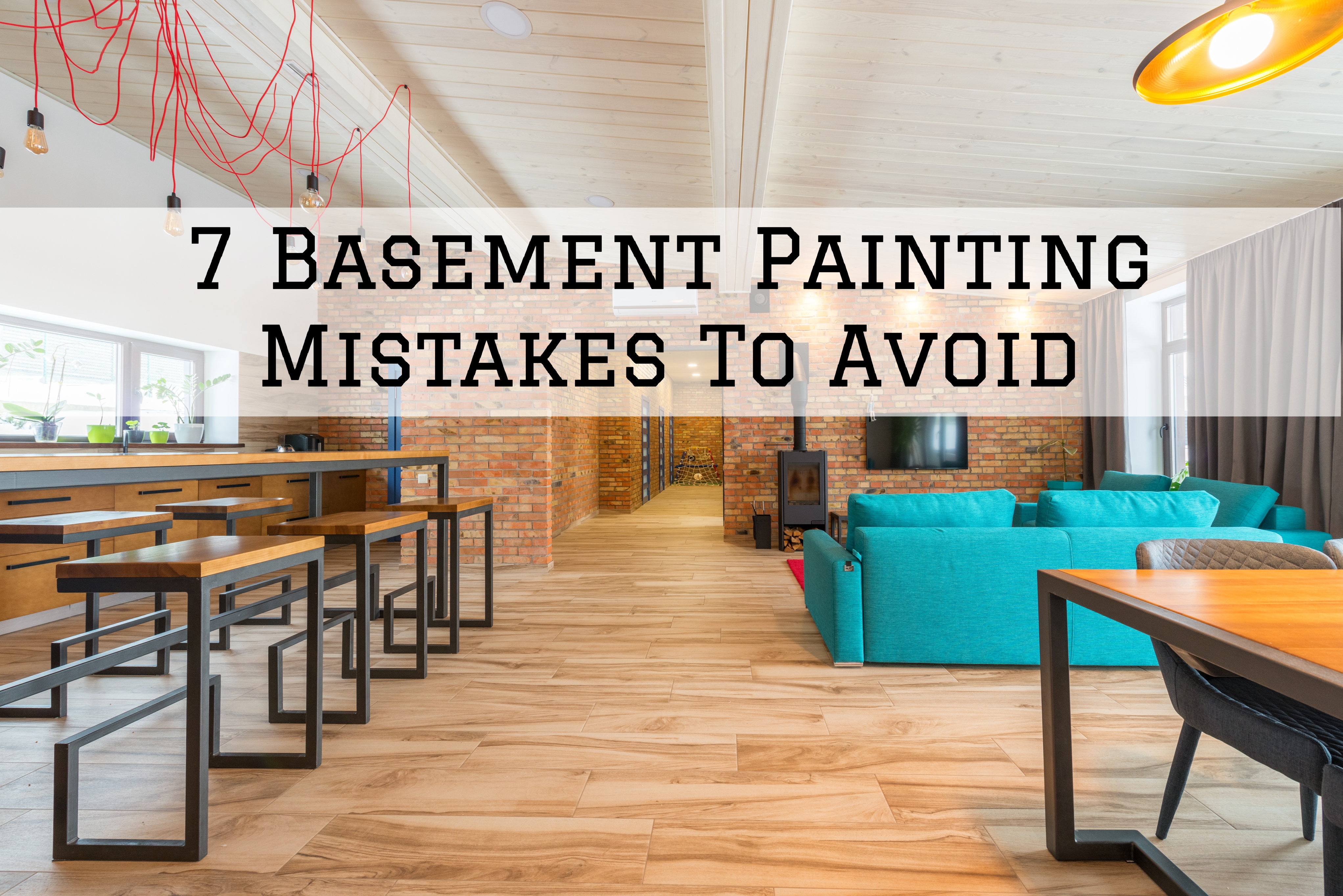 7 Basement Painting Mistakes To Avoid in Ottawa, Ontario