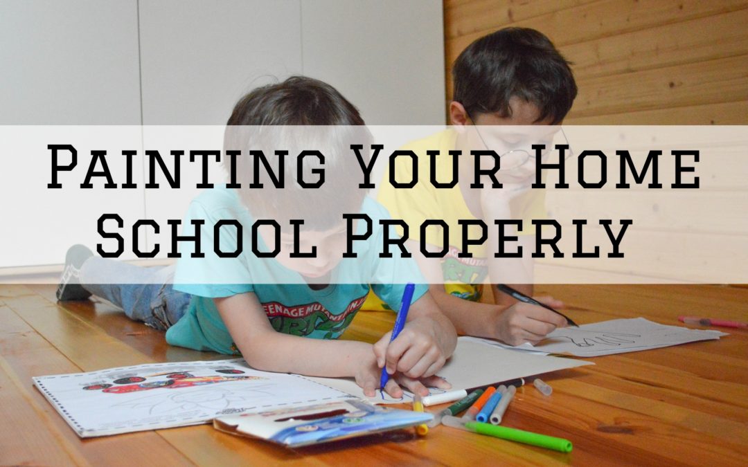 Painting Your Home School Properly in Ottawa, Ontario
