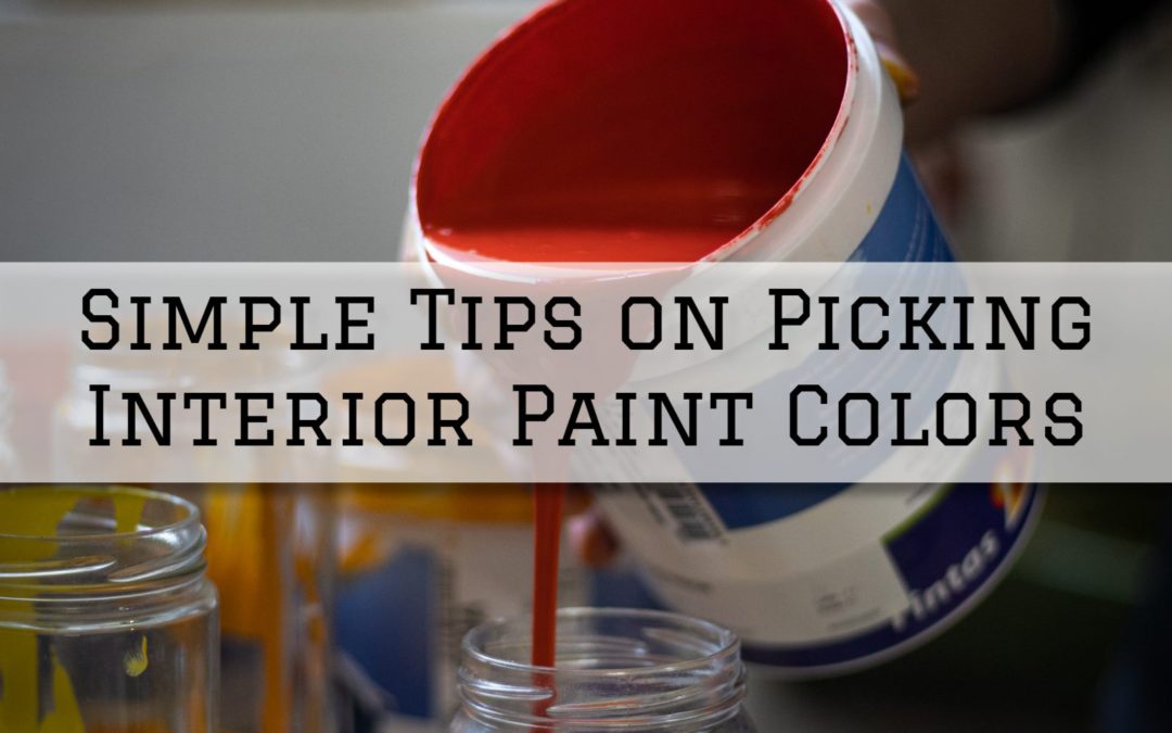 Simple Tips on Picking Interior Paint Colors in Kanata, Ontario